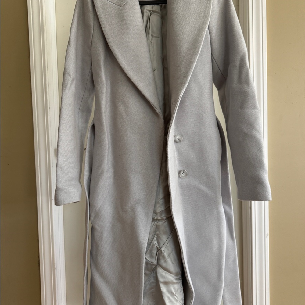 Elegant Gray Women's Coat